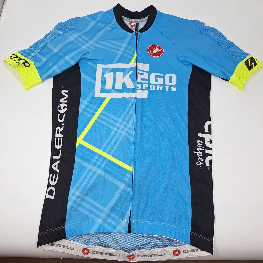 Castelli Men Cycling Bodyfit Race Jersey